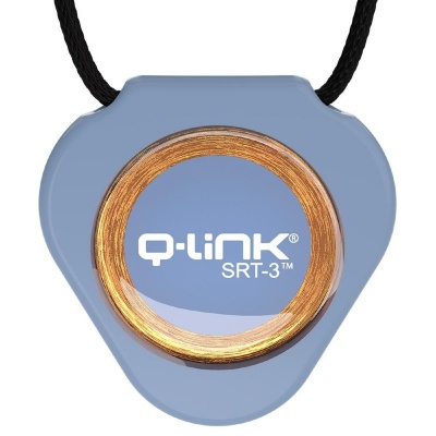Q-Link SRT-3 電磁波対策グッズ Q-Link Onyx Blue SRT-3 Pendant | Health and Care